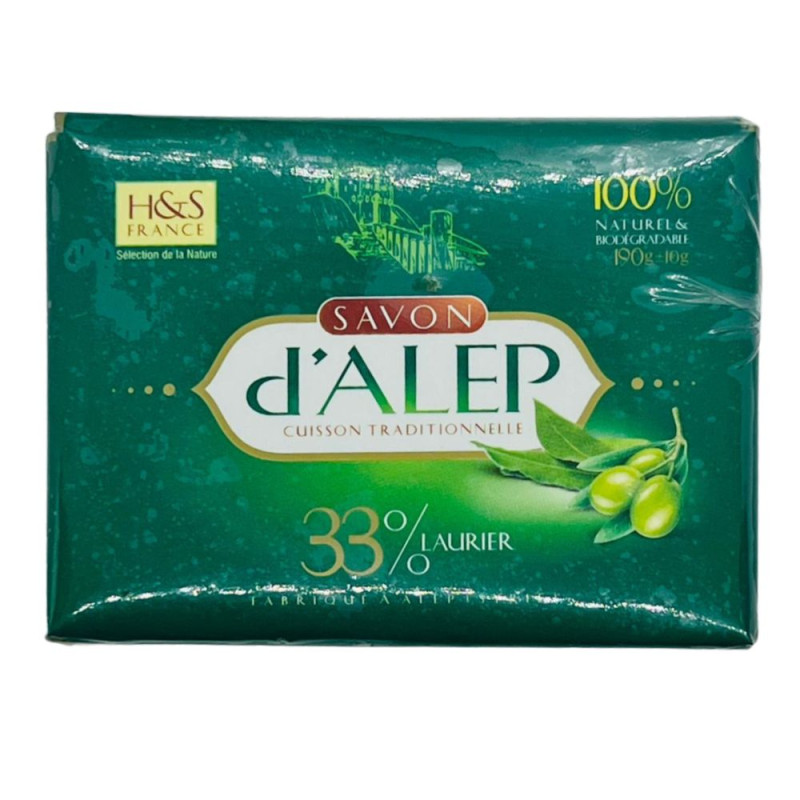 Pain d'Alep Traditionnel 100% Naturel et 24% de Laurier