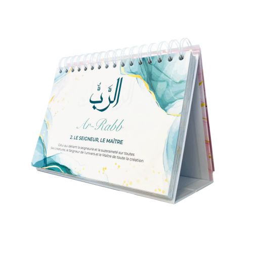 99 Noms d'Allah - Blanc et Rose - Edition Al Hadith