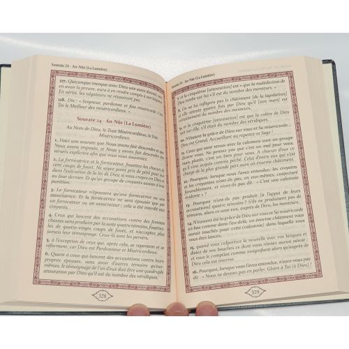 Le Saint Coran - Uniquement en Français - Couverture Souple Noir - Format Moyen 14,50 x 20 cm Le Saint Coran - Uniquement en Français - Couverture Souple Noir - Format Moyen 14,50 x 20 cm