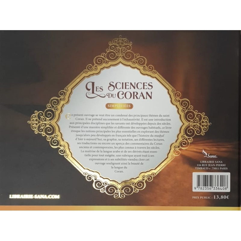 Les Sciences du Coran - - Nouvelle Approche - Farid Ouyalize - Edition Sana 