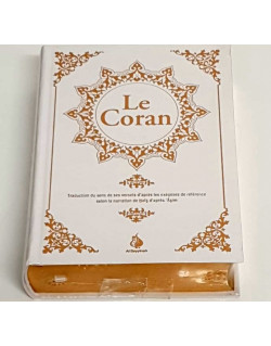 Le Coran Blanc : Traduction d'Après Les Exégèses de Référence Par Rachid Maach - Hafs - Format : 12.5 x 17.5 cm - Editions Al Ba