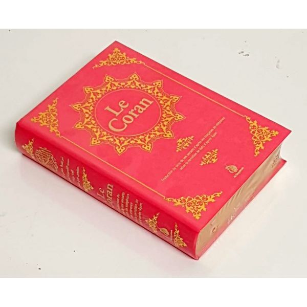 Le Coran Rose : Traduction d'Après Les Exégèses de Référence Par Rachid Maach - Hafs - Format : 12.5 x 17.5 cm - Editions Al Ba