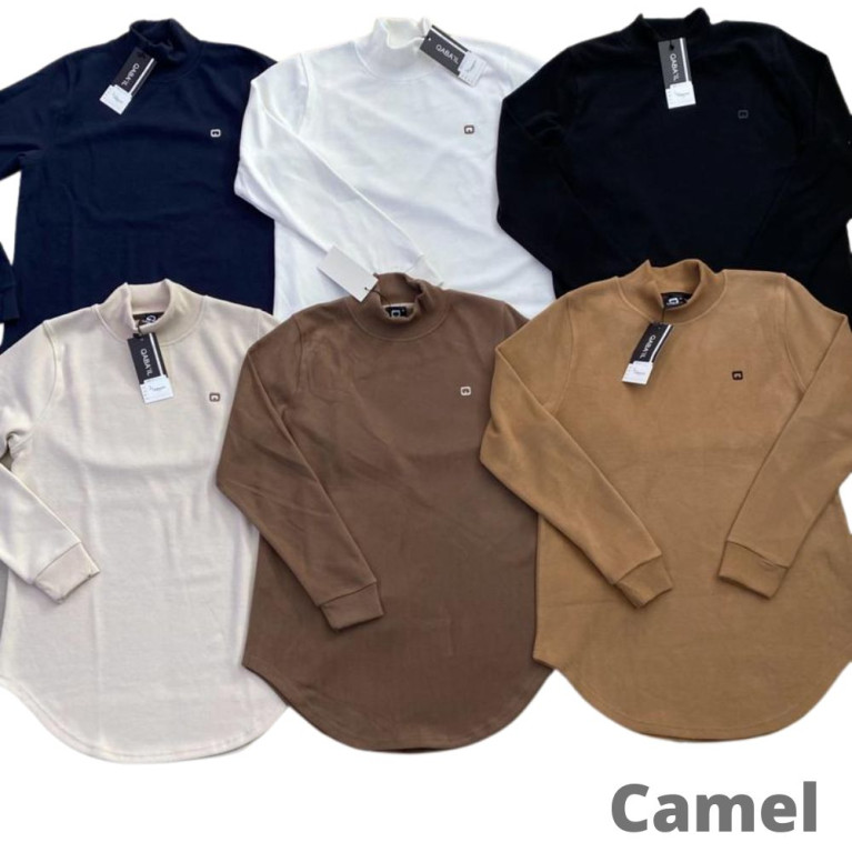 Pull Col Montant Qaba'il : Camel