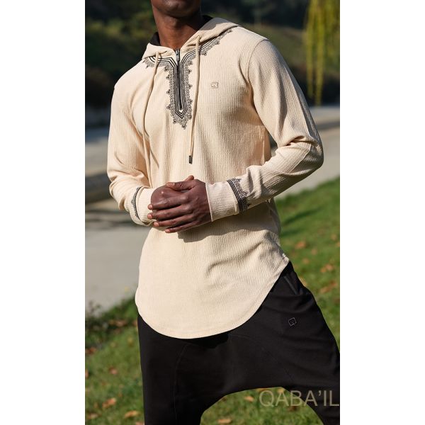 Sweat Beige Qaba'il : Etniz Relief