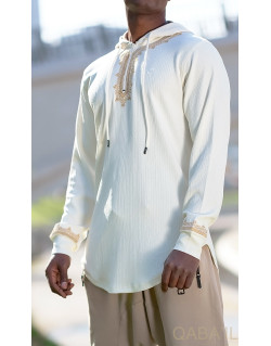 Sweat Ecru Qaba'il : Etniz Relief