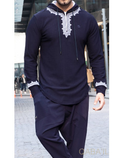 Sweat Marocco Up - Noir - Qaba'il : Etniz Oriental