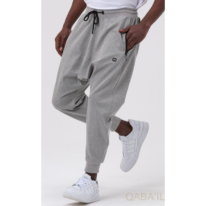 Sarouel Jogging Noir Qaba'il : Onyx Up