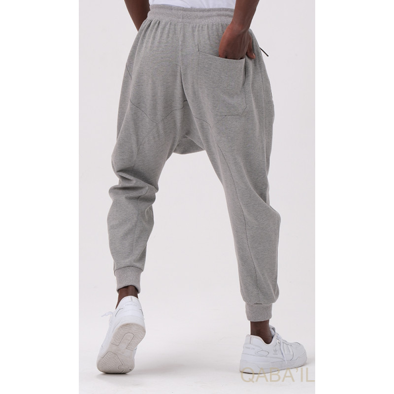 Sarouel Jogging Noir Qaba'il : Onyx Up