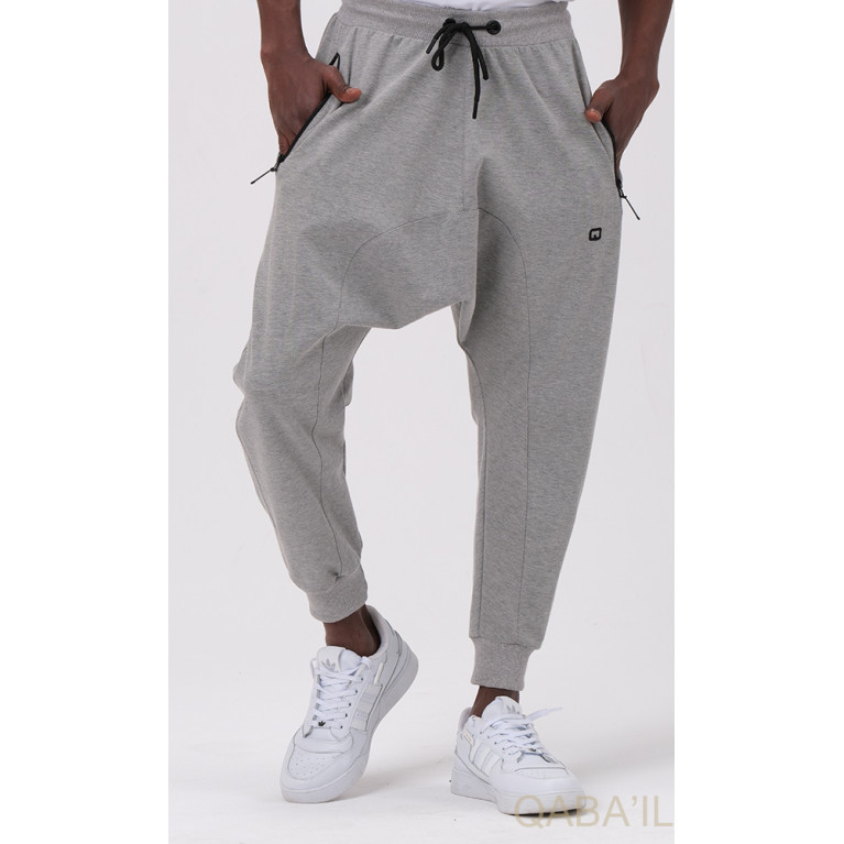 Sarouel Jogging Noir Qaba'il : Onyx Up