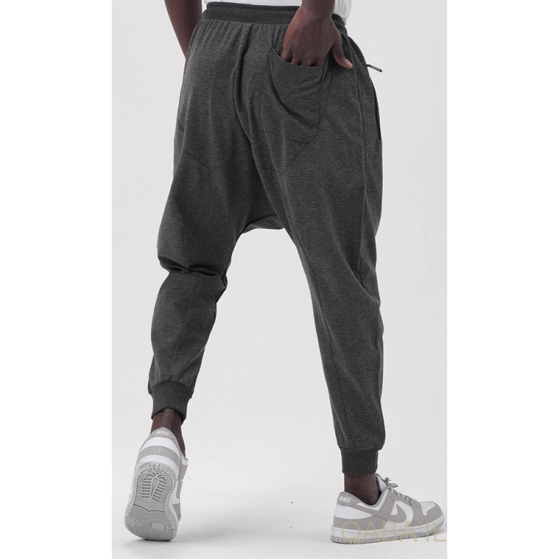 Sarouel Jogging Noir Qaba'il : Onyx Up