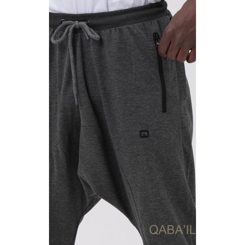 Sarouel Jogging Noir Qaba'il : Onyx Up