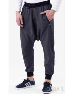 Sarouel Jogging Bleu Nuit Qaba'il : Onyx Up