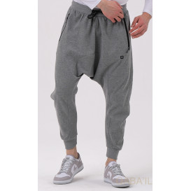 Sarouel Jogging Noir Qaba'il : Onyx Up