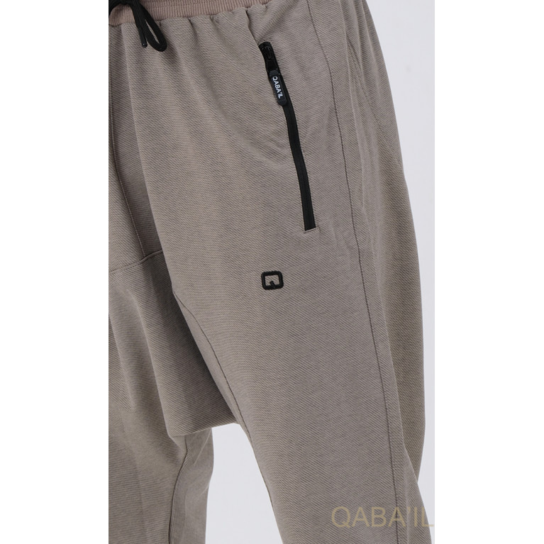 Sarouel Jogging Noir Qaba'il : Onyx Up