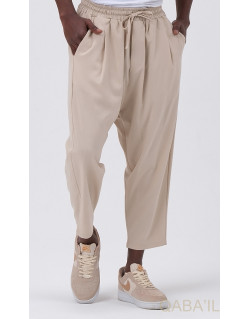 Sarouel Pantalon 4 Saisons - Beige - Qaba'il : Classic W23