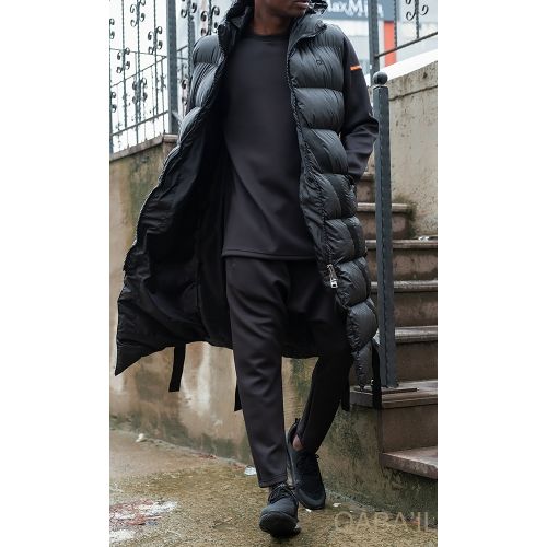 Doudoune SMC - Noir - Longue Sans Manche - Qaba'il Doudoune SMC - Noir - Longue Sans Manche - Qaba'il