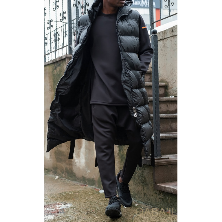 Doudoune SMC - Noir - Longue Sans Manche - Qaba'il Doudoune SMC - Noir - Longue Sans Manche - Qaba'il