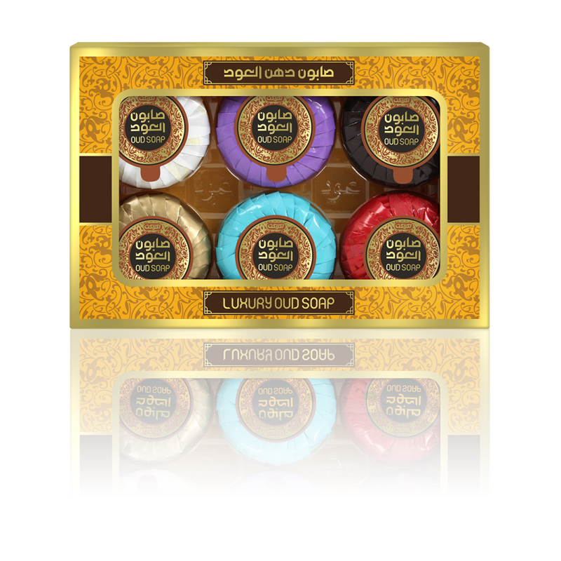 Coffret Luxury - 6 Savons Miniature - Oud Soap - 6x 20 gr