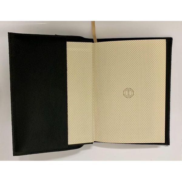 Protège Coran ou Livre - Format : 14,50 x 20 cm - Noir -- Simili Cuir - Edition Sana