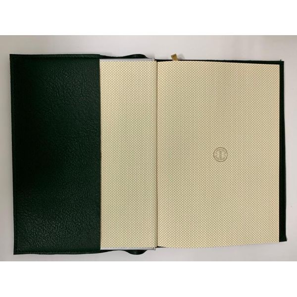 Protège Coran ou Livre - Format : 26 x 20 cm - Vert - Simili Cuir - Edition Sana