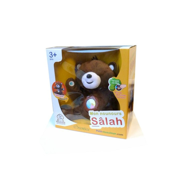 Mon Nounours Sâlah - Salah Mon Compagnon Préférer - Version Sans Les Yeux - C'est Facile et Amusant d'Apprendre sa Religion !