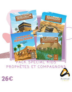 Pack Prophètes et Compagnons Pour Les 3 - 6 ans - Edition Muslim Kid