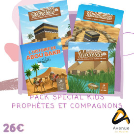 Pack Prophètes et Compagnons Pour Les 3 - 6 ans - Edition Muslim Kid