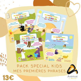 Pack J'apprends Mes Premieres Phrases - Edition Athariya Kids