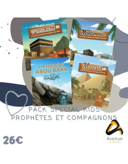 Pack Prophetes et Compagnons Pour Les 7 - 12 ans - Edition Muslim Kid