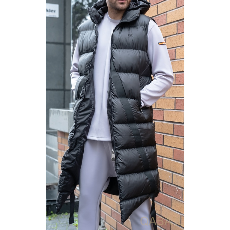 Doudoune SMC - Anthracite - Longue Sans Manche - Qaba'il Doudoune SMC - Anthracite - Longue Sans Manche - Qaba'il