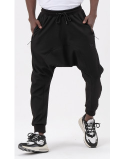 Sarouel Jogging Noir Ton sur Ton Qaba'il : Onyx Up