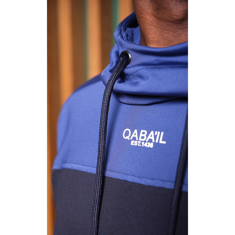 Ensemble Qamis Court + Sarouel - Noir et Violet - Qaba'il : Veloce