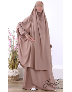 JIlbab 2 Pièces - Taupe...