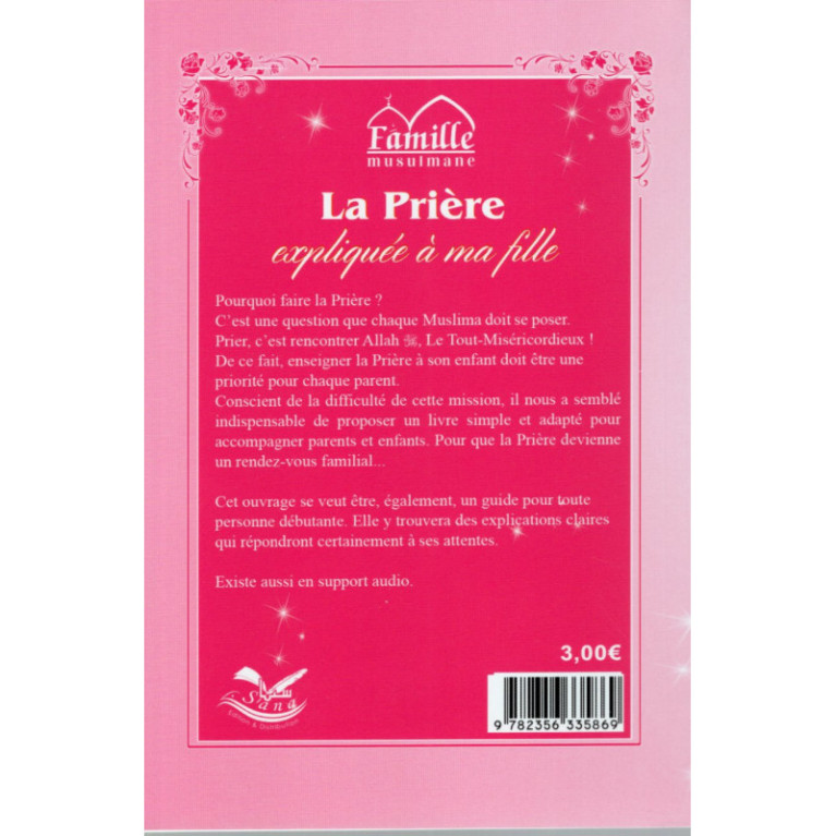 La Prière Expliqué à ma Fille- Edition Sana