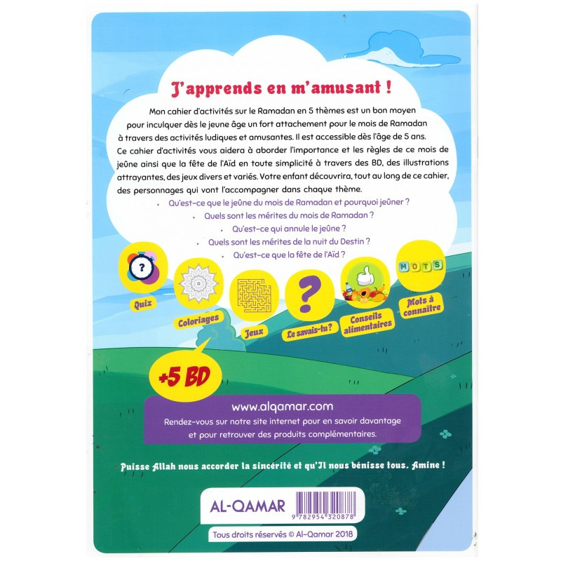 Cahier D'activité Ramadan Dans Le Monde - Al Qamar - Edition Al Qamar Cahier D'activité Ramadan Dans Le Monde - Al Qamar - Edition Al Qamar