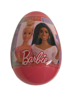 Oeuf surprise Barbie Rose avec figurine 2D certifié halal de 10g