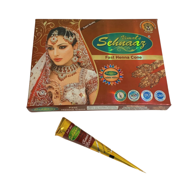 Henné Cone - Pâte de Henna Naturel Rougeâtreen Tube - Kone Stylo Sehnaaz 