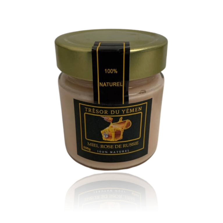 Miel blanc de Russie pot de 250g