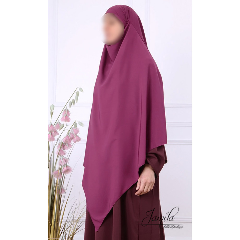 Abaya Papillon - Camel Foncé - Microfibre Léger - Jamila