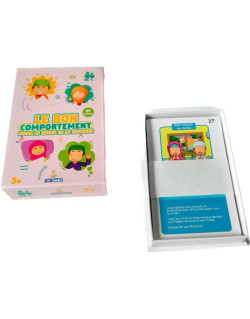 Carte Le Bon Comportement Selon Le coran et La Sounnah - Rose- 27 Cartes -The Family - A partir de 3 ans
