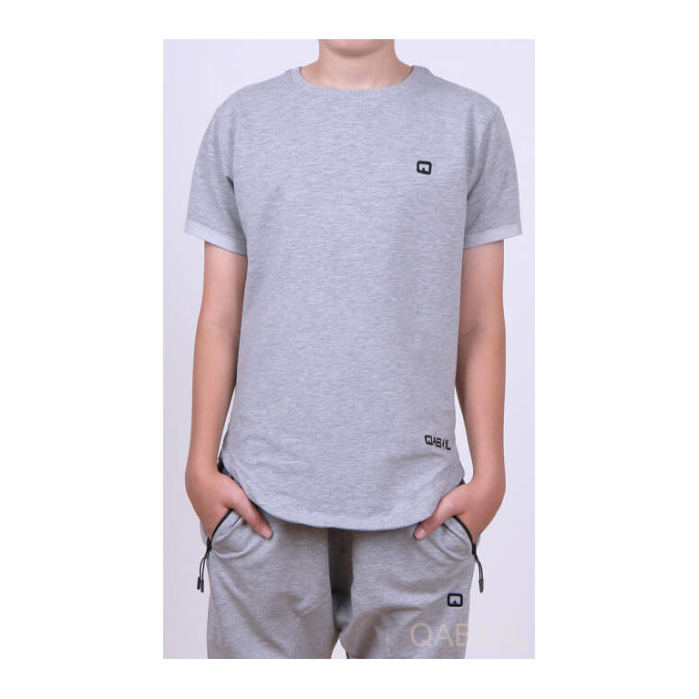 Ensemble Nautik Kid - Bleu Clair- Sarouel + T-Shirt de 3 à 16 ans - Qaba'il
