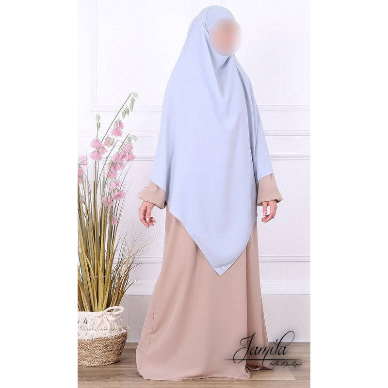 Khimar - Vert Sapin - Microfibre Léger - Jamila