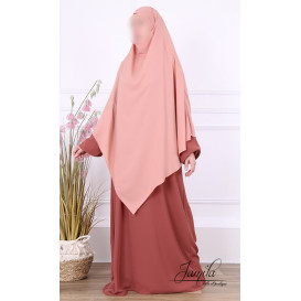 Khimar - Lila - Microfibre Léger - Jamila