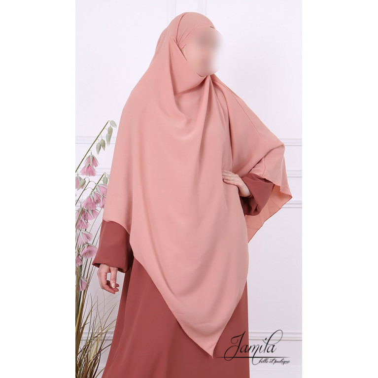 Khimar - Lila - Microfibre Léger - Jamila