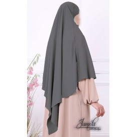 Khimar - Anthracite - Microfibre Royal - Jamila - 2637K1R