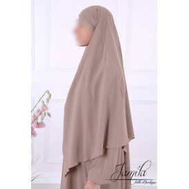 Khimar - Anthracite - Microfibre Royal - Jamila