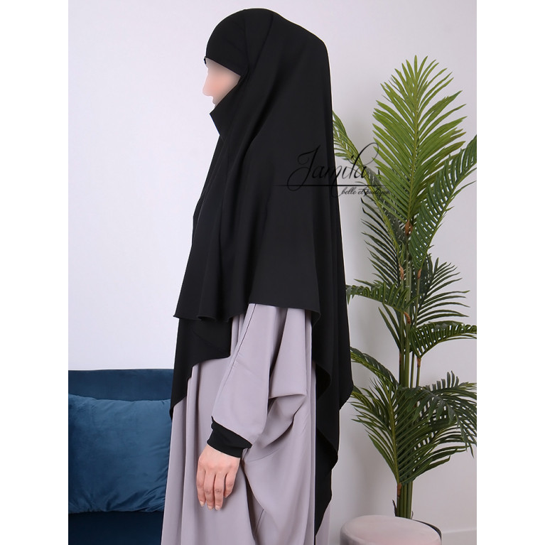 Khimar - Taupe Nude - Microfibre Royal - Jamila Khimar - Taupe Nude - Microfibre Royal - Jamila