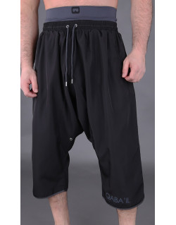 Sarouel de Bain Lycra - Noir - Qaba'il