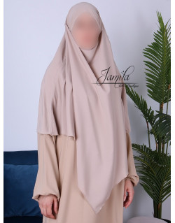 Khimar - Beige - Royal Léger - Jamila - 18K1R