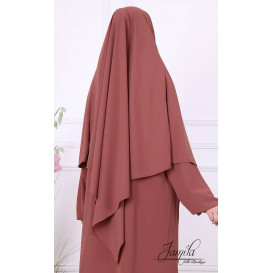 Khimar - Terracotta - Microfibre Royal - Jamila - 2660K1R